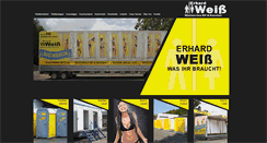 Desktop Screenshot of erhard-weiss.de